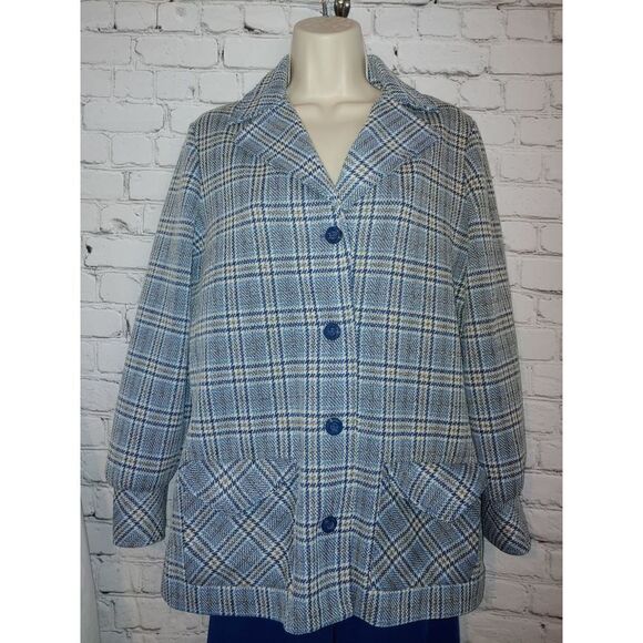 Catalina Sportswear VINTAGE Women's Size 14 Blue/White 2pc Pants Set. - Picture 2 of 11